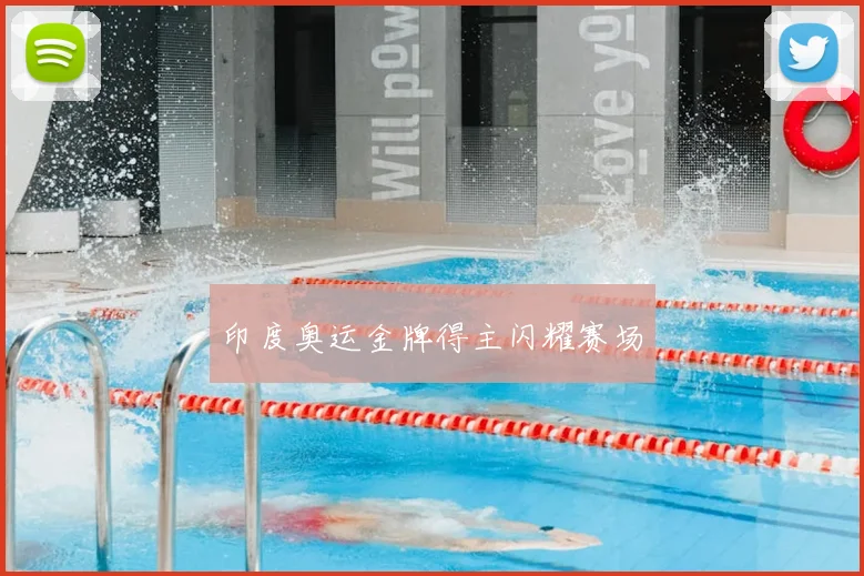 印度奥运金牌得主闪耀赛场